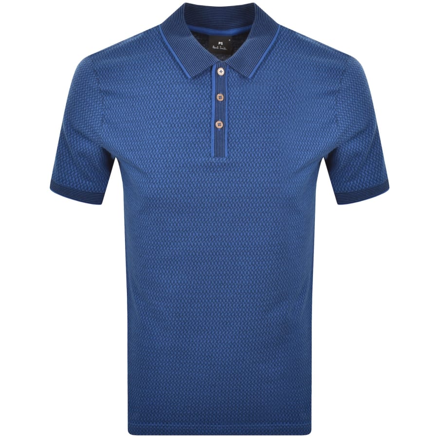 Image number 1 for Paul Smith Polo T Shirt Medium Blue