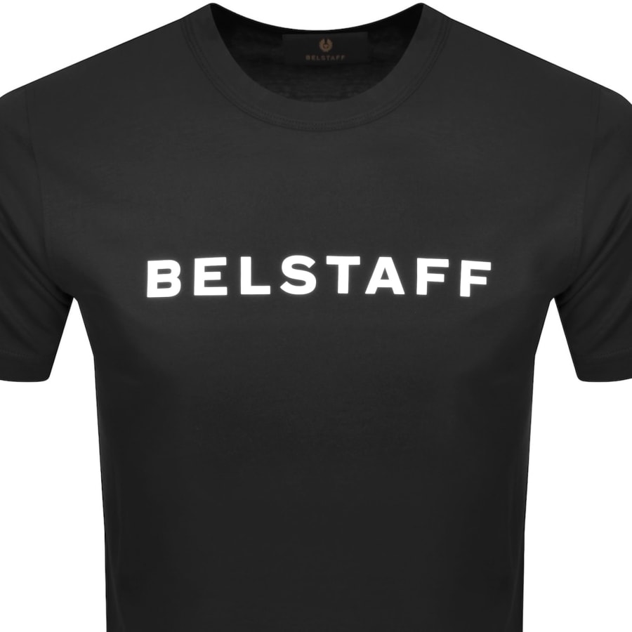 Image number 3 for Belstaff Short Sleeve Logo T Shirt Black