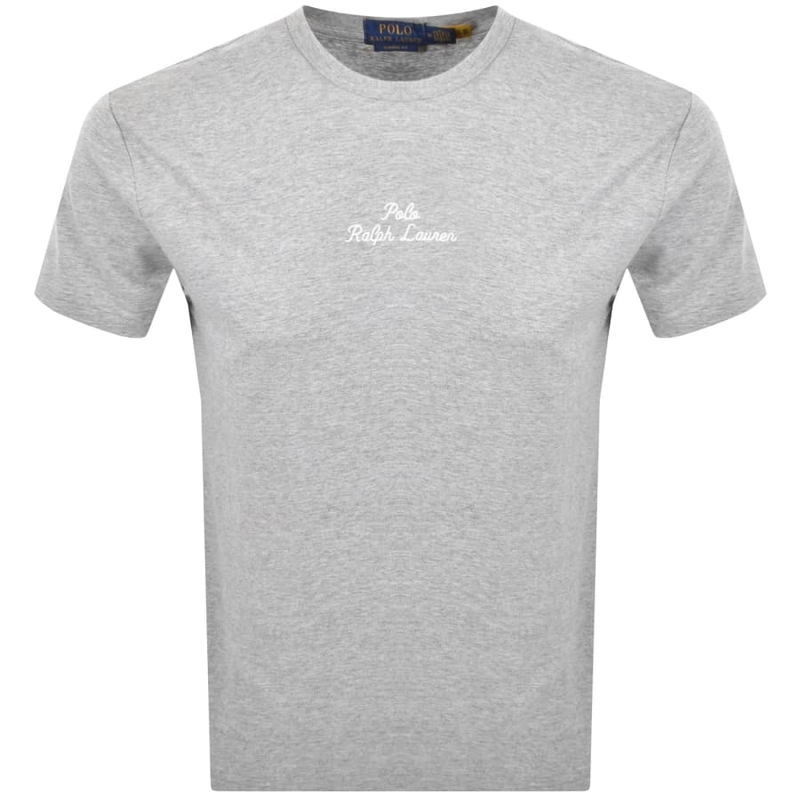 Image number 1 for Ralph Lauren Classic Fit T Shirt Heather Grey