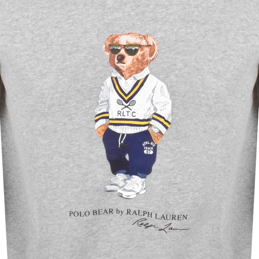 Image number 3 for Ralph Lauren Crew Neck Sweatshirt Grey
