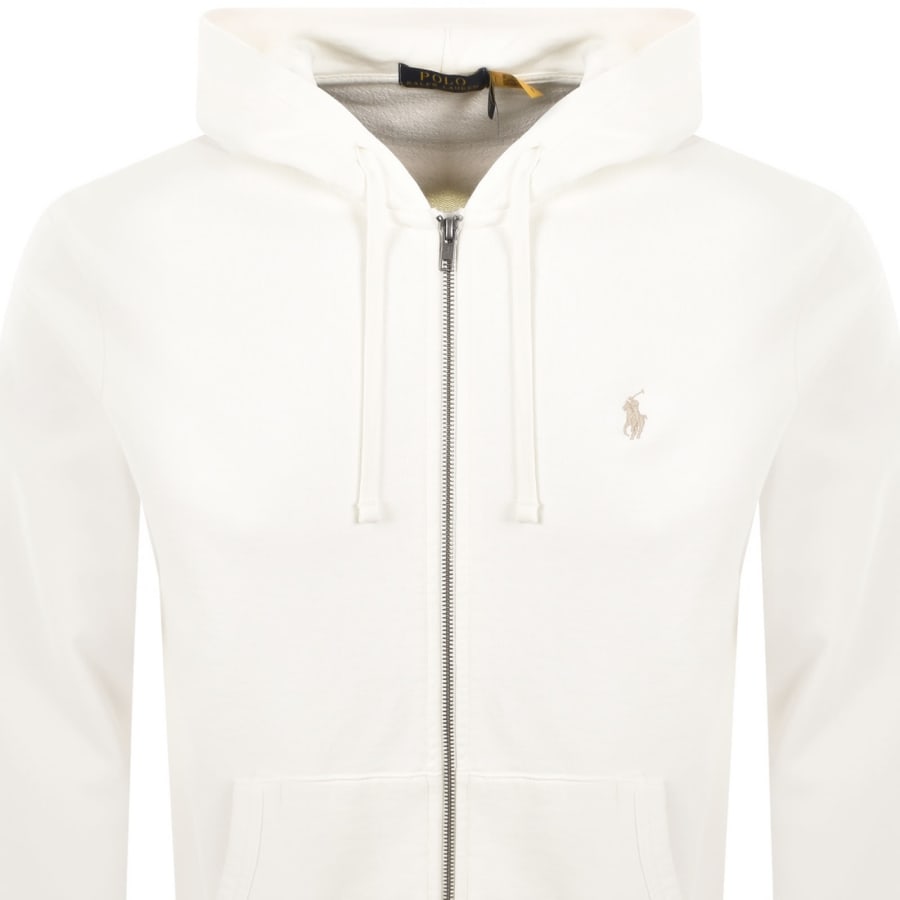 Image number 2 for Ralph Lauren Pullover Hoodie Cream