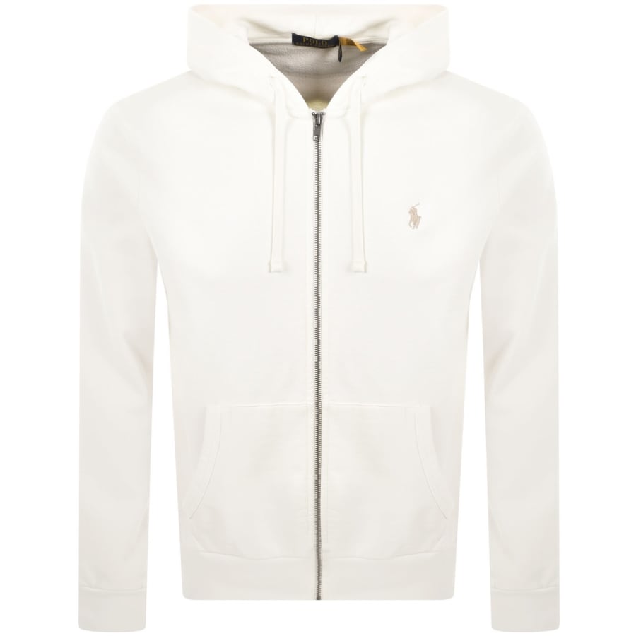 Image number 1 for Ralph Lauren Pullover Hoodie Cream