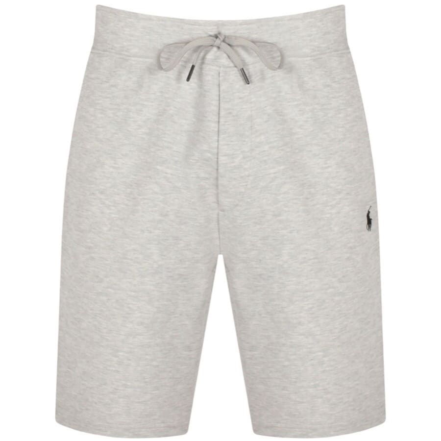 Image number 1 for Ralph Lauren Jersey Sweat Shorts Grey