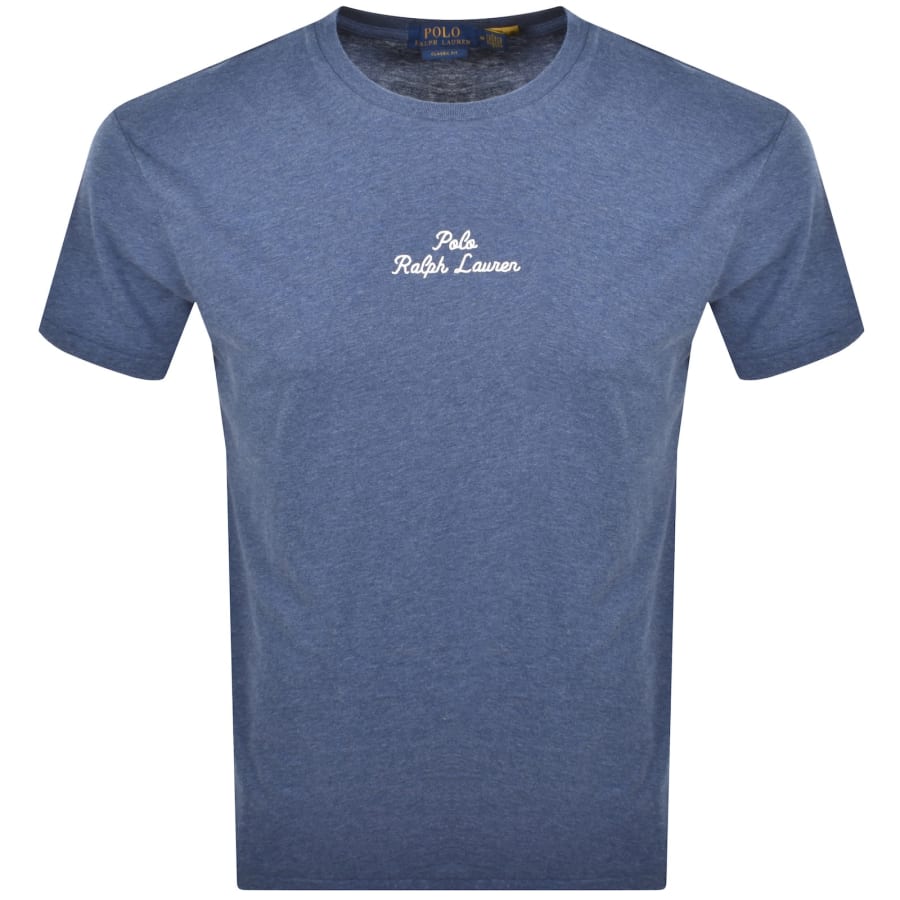 Image number 1 for Ralph Lauren Classic Fit T Shirt Blue Heather
