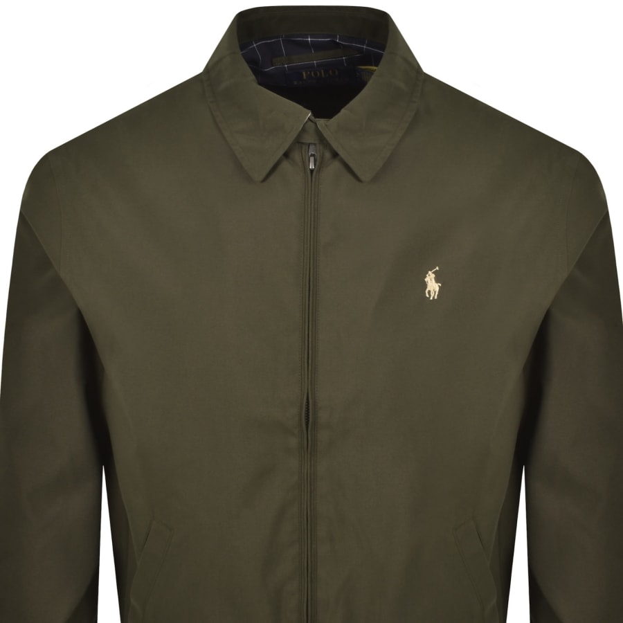 Image number 2 for Ralph Lauren Windbreaker Jacket Green