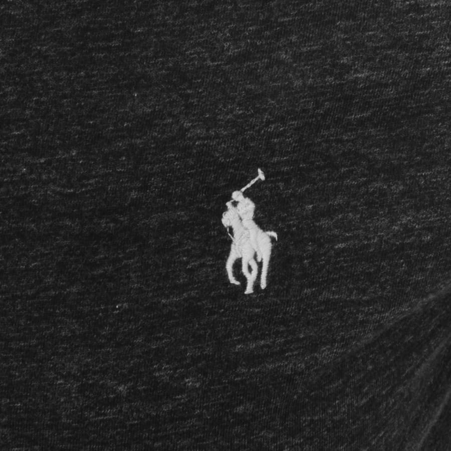 Image number 3 for Ralph Lauren Crew Neck Slim Fit T Shirt Black