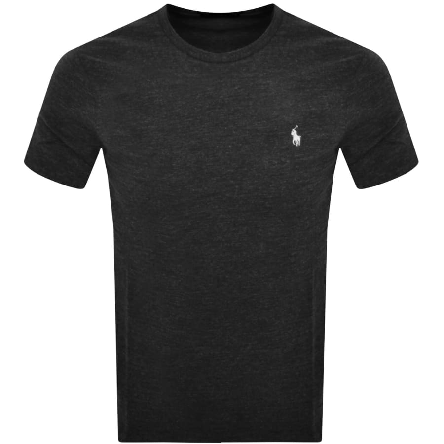 Image number 1 for Ralph Lauren Crew Neck Slim Fit T Shirt Black