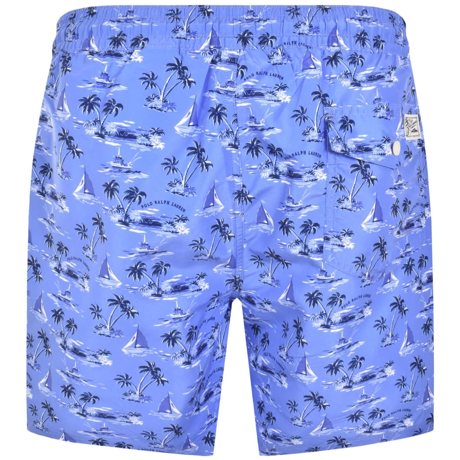 Image number 2 for Ralph Lauren Traveller Swim Shorts Blue