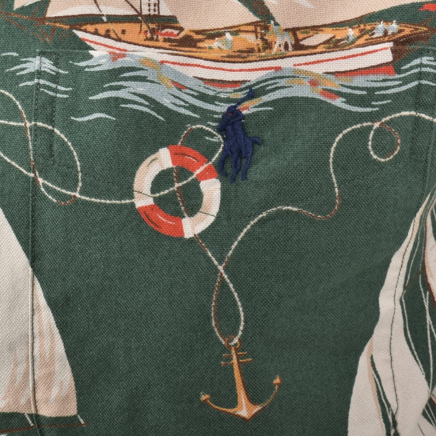 Image number 3 for Ralph Lauren Short Sleeved Shirt Green