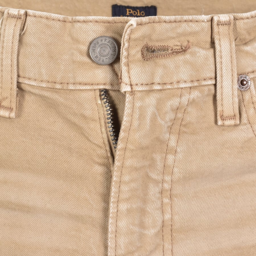 Image number 5 for Ralph Lauren Sullivan Slim Fit Jeans Beige
