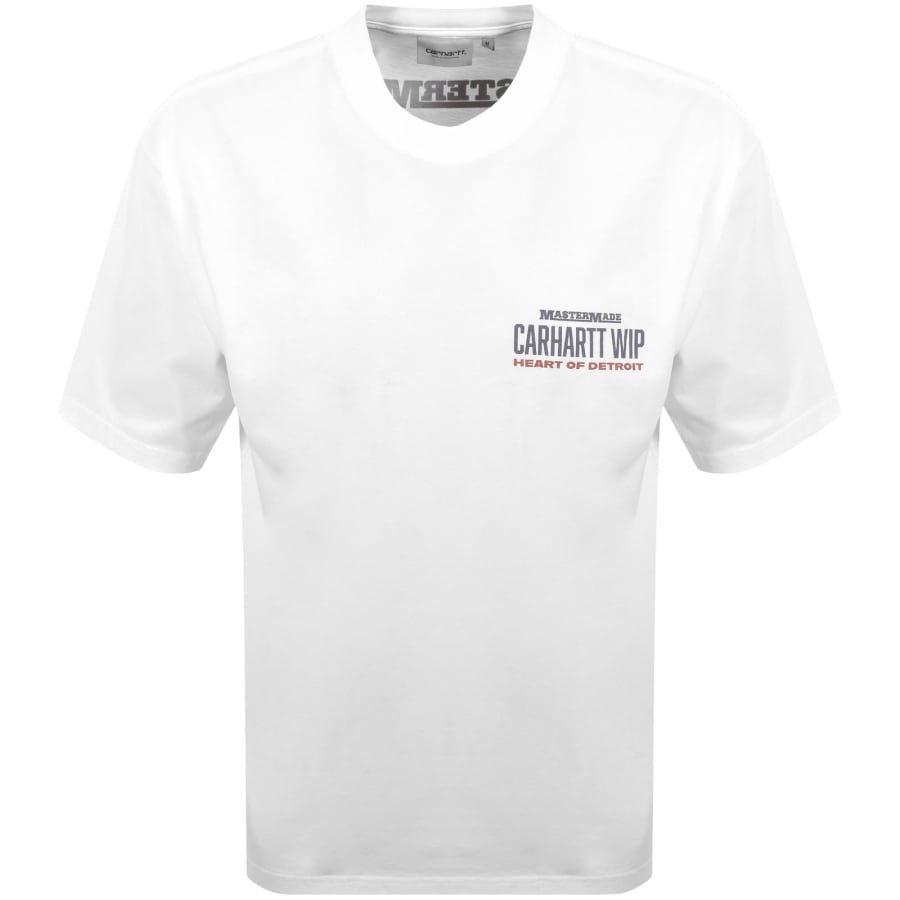 Image number 2 for Carhartt WIP Arcan T Shirt White