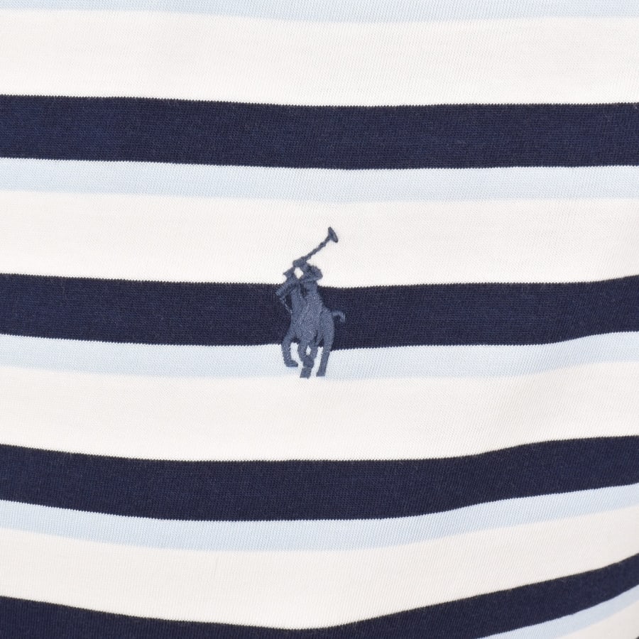 Image number 3 for Ralph Lauren Striped T Shirt White