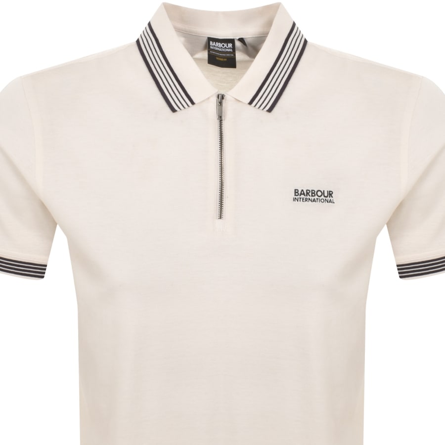 Image number 2 for Barbour International Upham Polo Whisper White