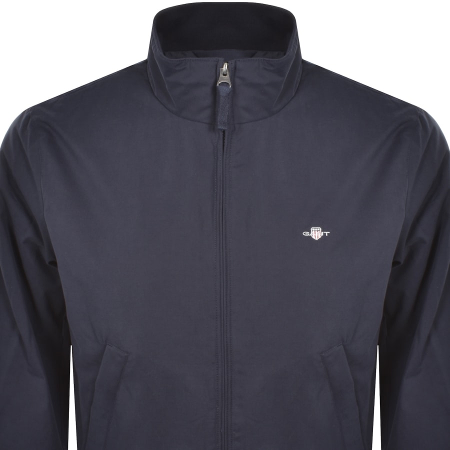 Image number 2 for Gant Padded Hampshire Jacket Navy