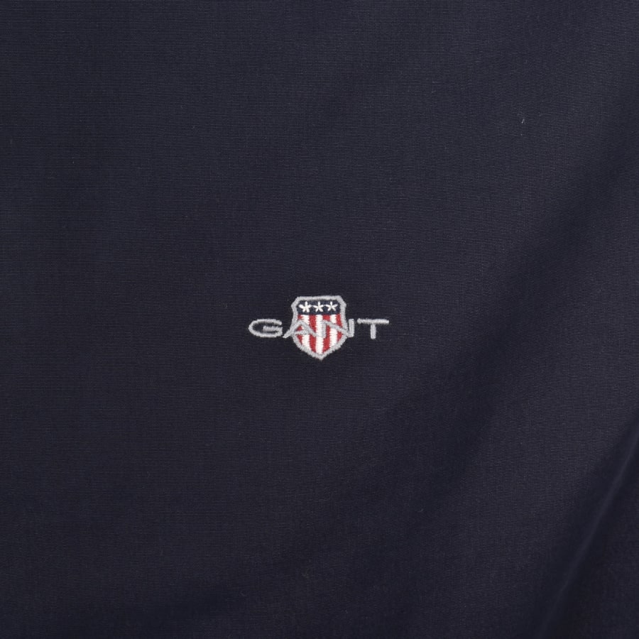 Image number 3 for Gant Padded Hampshire Jacket Navy