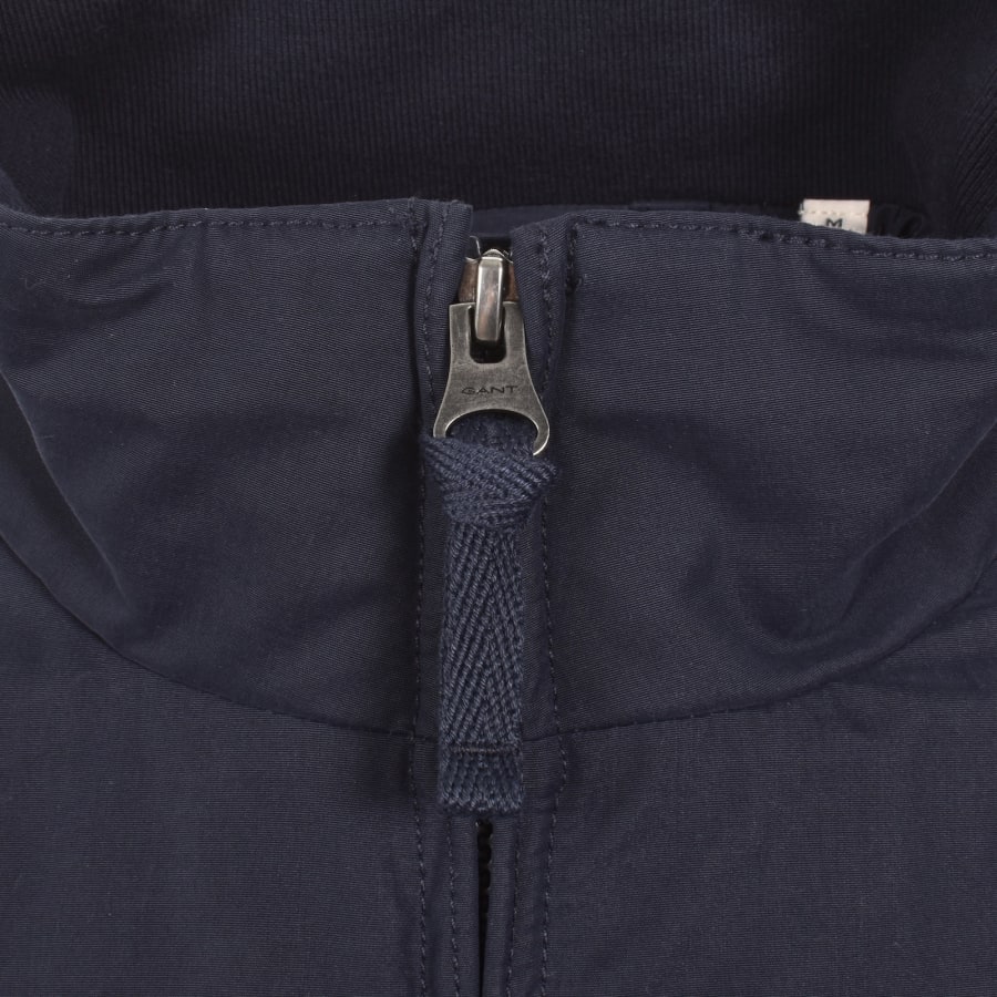 Image number 4 for Gant Padded Hampshire Jacket Navy