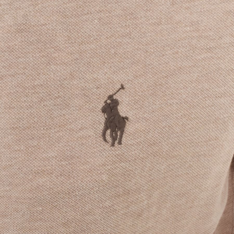 Image number 3 for Ralph Lauren Featherweight Mesh Shirt Beige