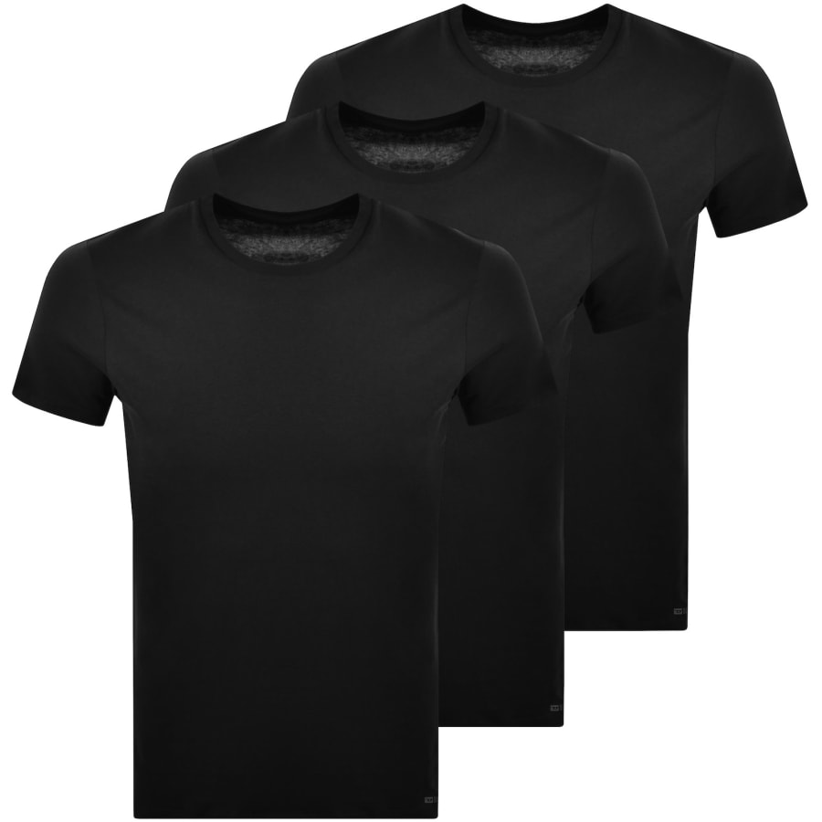 Image number 1 for Diesel Randal 3 Pack T Shirts Black