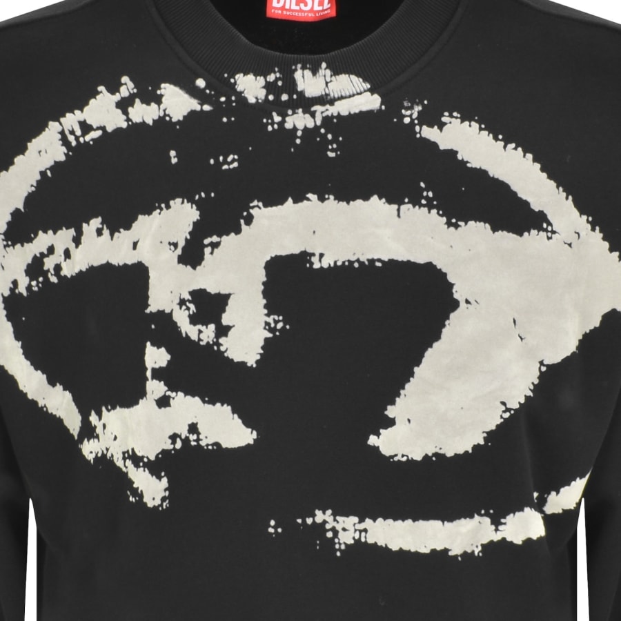 Image number 3 for Diesel Boxt N5 Sweatshirt Black