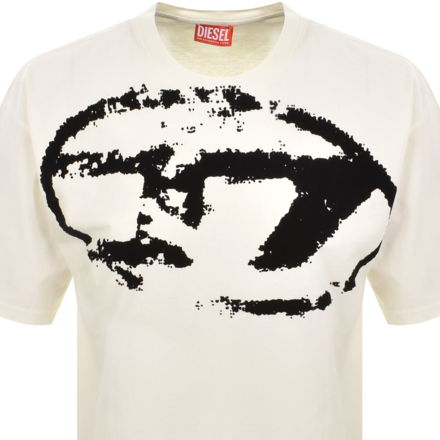 Image number 2 for Diesel T Boxt T Shirt Off White
