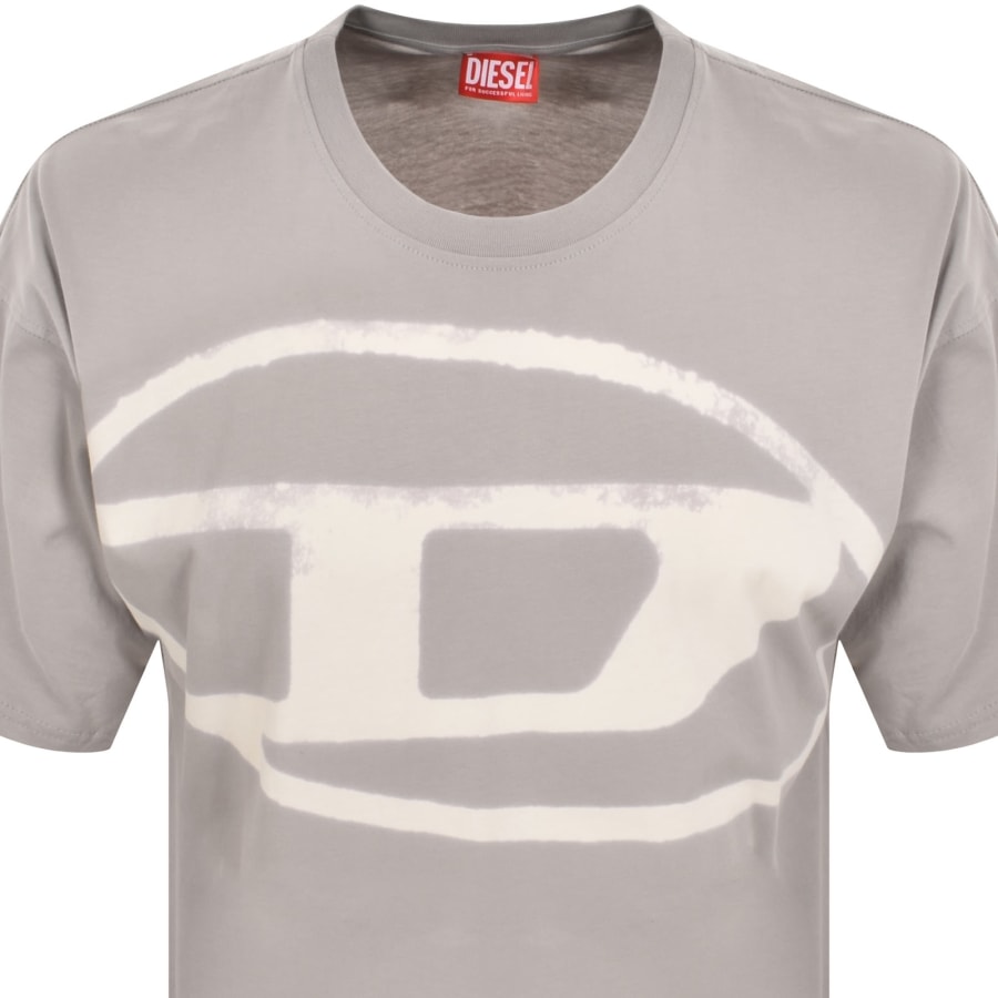 Image number 2 for Diesel T Boxt T Shirt Grey
