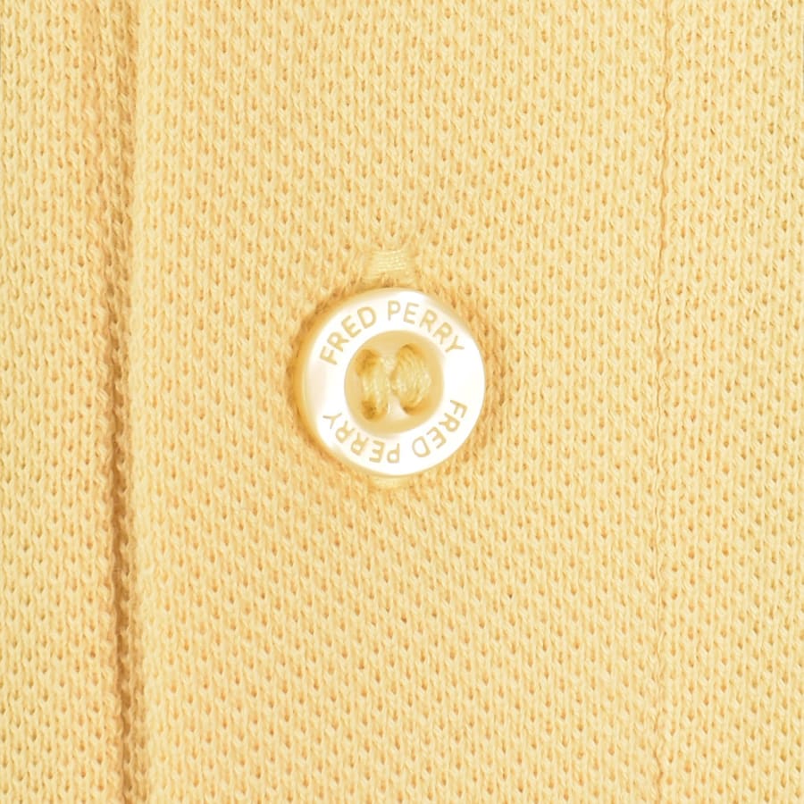 Image number 4 for Fred Perry Twin Tipped Polo T Shirt Yellow