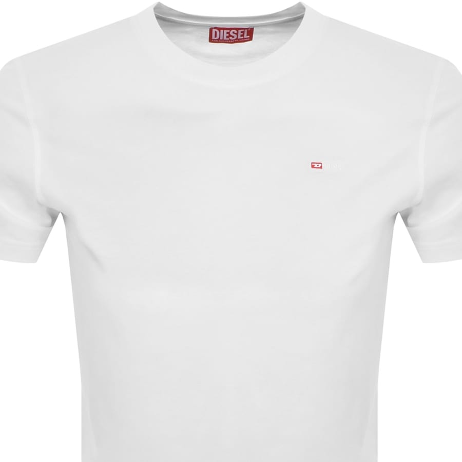 Image number 2 for Diesel T Adjust Microdiv T Shirt White