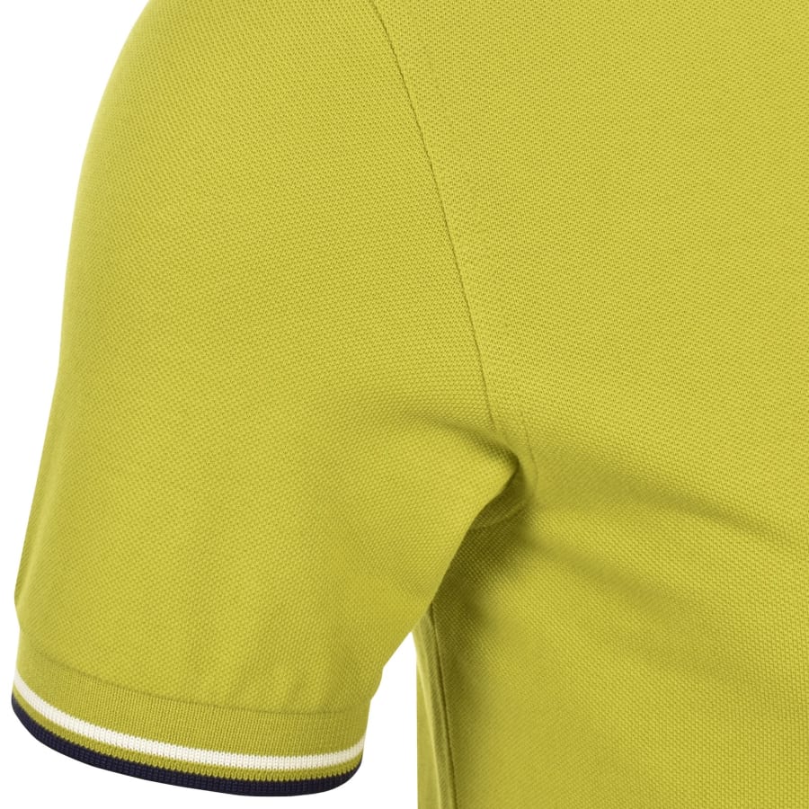 Image number 5 for Fred Perry Twin Tipped Polo T Shirt Green