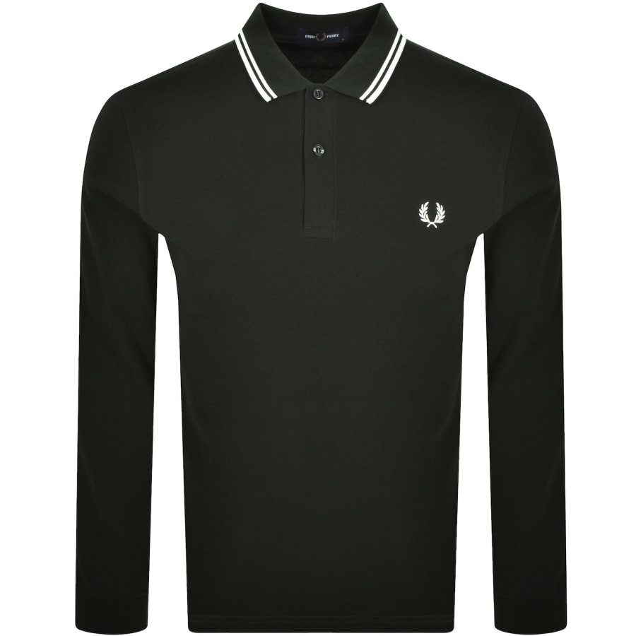Image number 1 for Fred Perry Twin Tipped Polo T Shirt Green