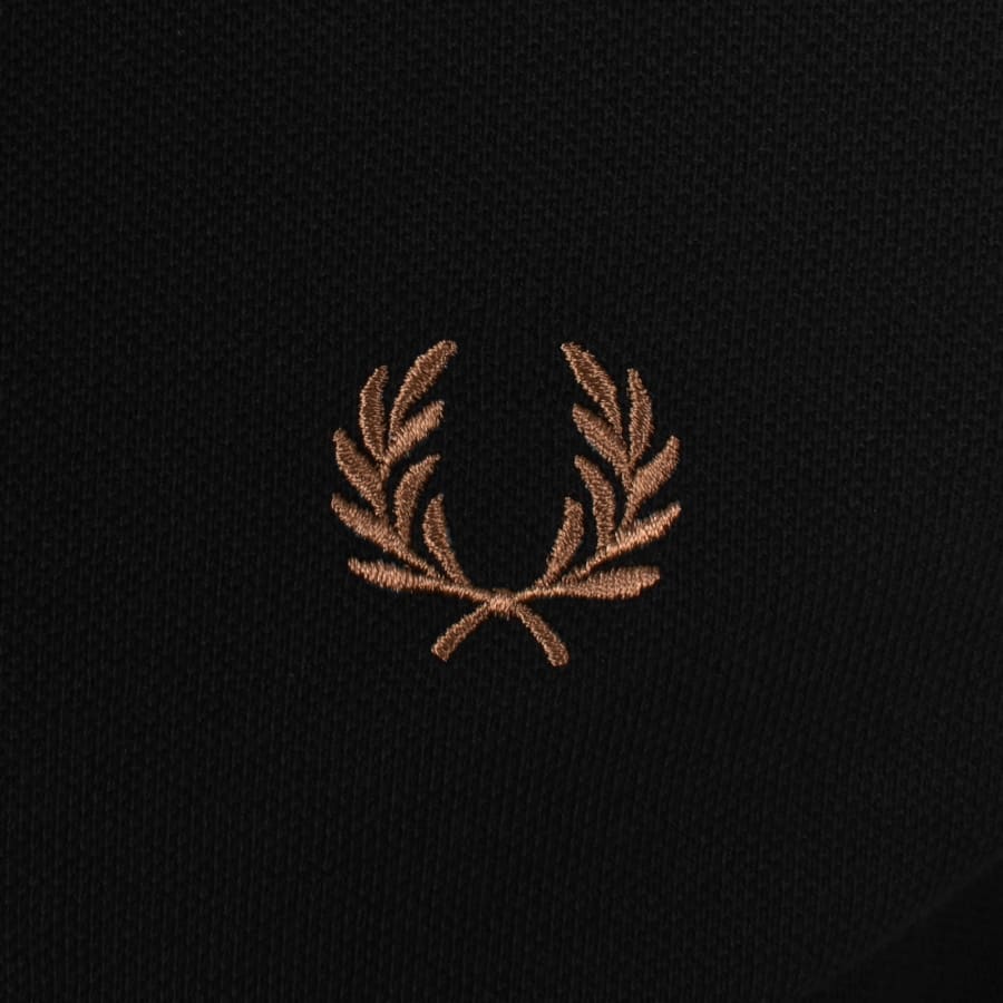 Image number 3 for Fred Perry Twin Tipped Polo T Shirt Black