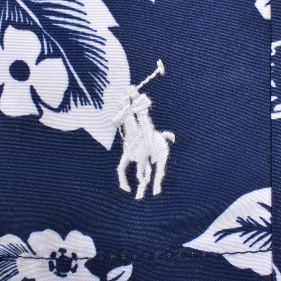 Image number 3 for Ralph Lauren Tropical Bear Swim Shorts Blue