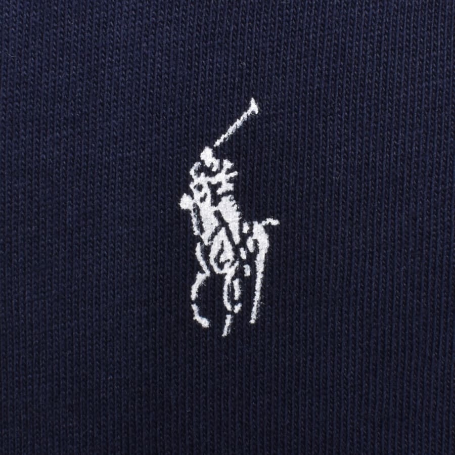 Image number 3 for Ralph Lauren Patterned Lounge Shorts Navy