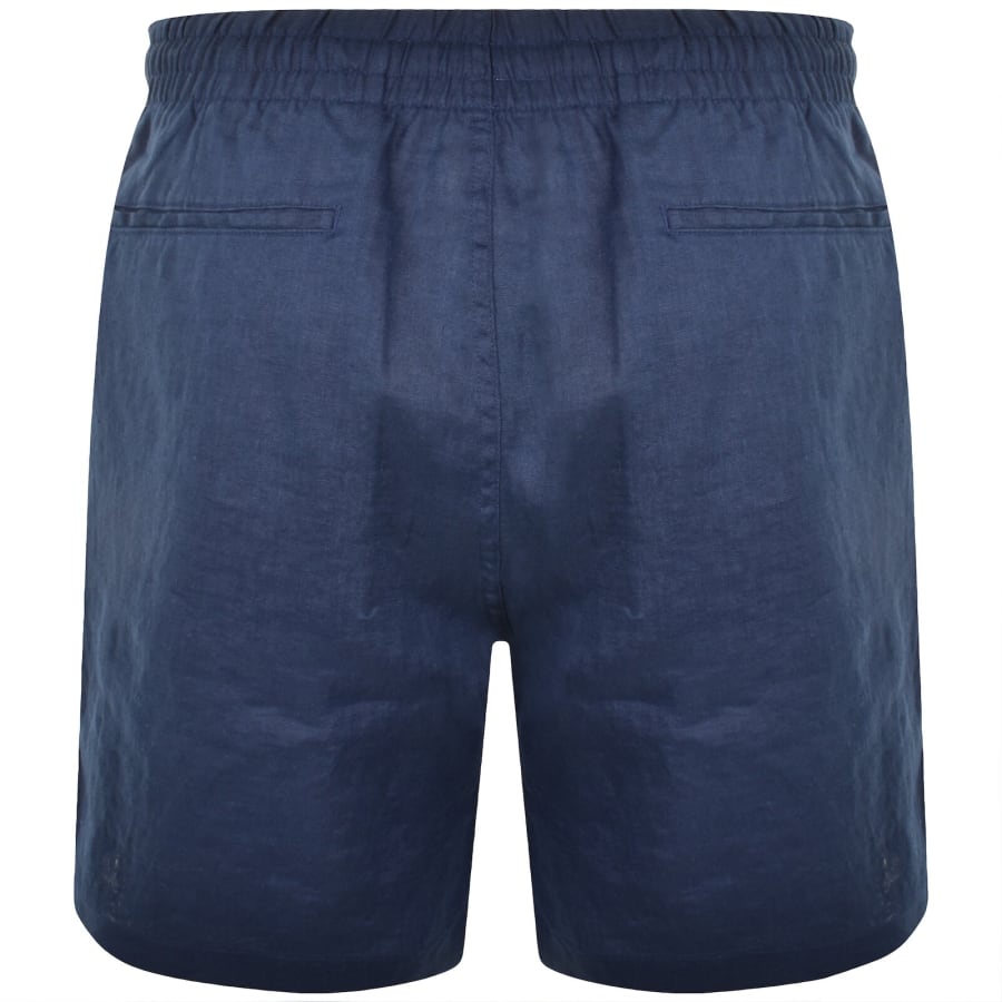 Image number 2 for Ralph Lauren Linen Prepster Shorts Blue
