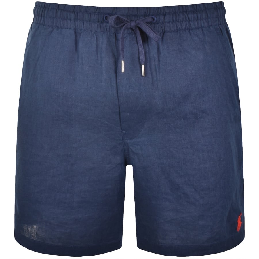 Image number 1 for Ralph Lauren Linen Prepster Shorts Blue