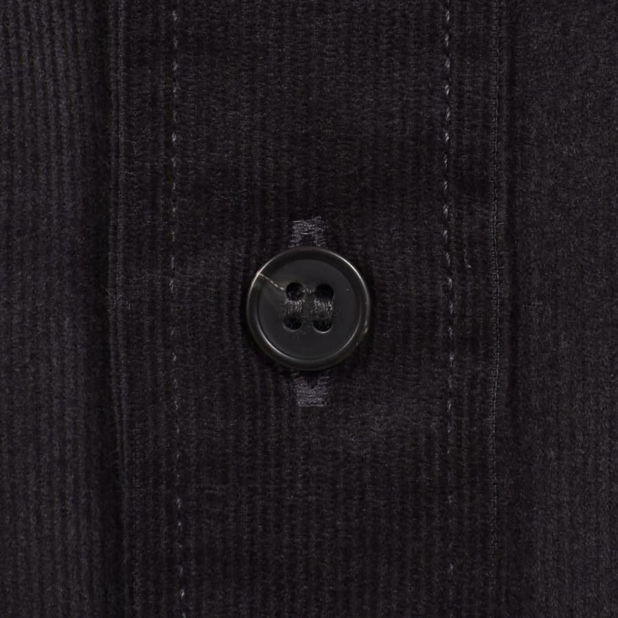 Image number 4 for Fred Perry Needle Corduroy Shirt Anchor Grey