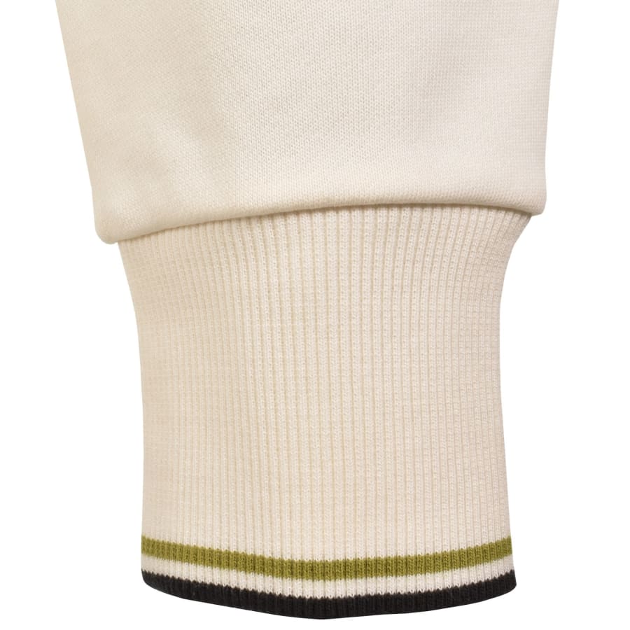 Image number 4 for Fred Perry Crew Neck Sweatshirt Ecru