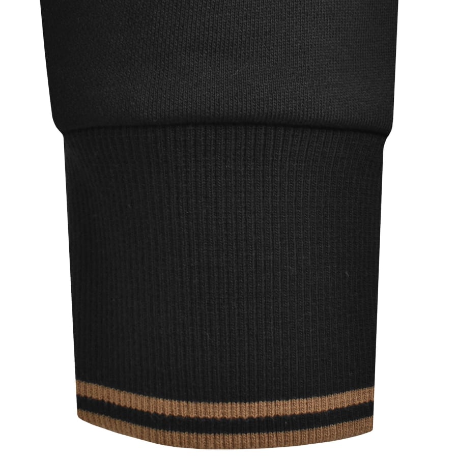 Image number 4 for Fred Perry Crew Neck Sweatshirt Black