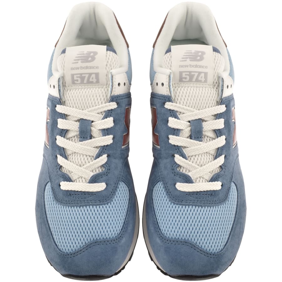 Image number 3 for New Balance 574 Trainers Blue