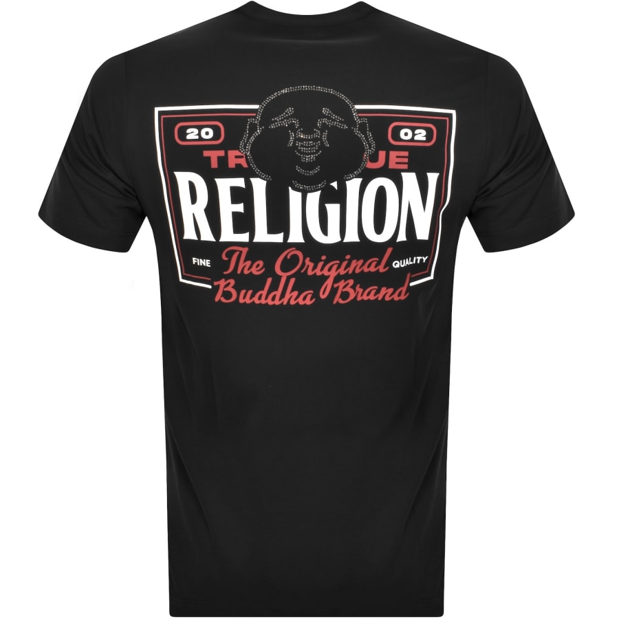 Image number 5 for True Religion Buddah T Shirt Black
