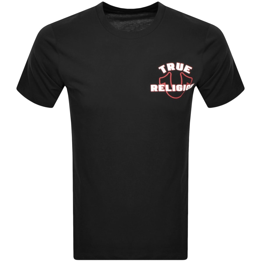 Image number 2 for True Religion Horse Shoe Logo T Shirt Black