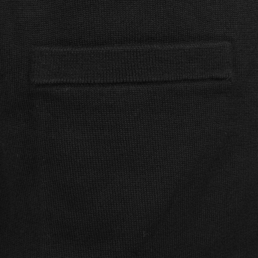 Image number 4 for Fred Perry Classic Knit Cardigan Black