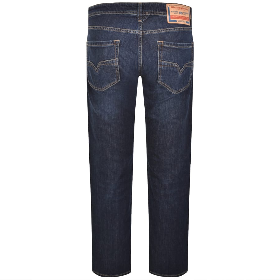Image number 3 for Diesel Larkee Dark Wash Jeans Blue