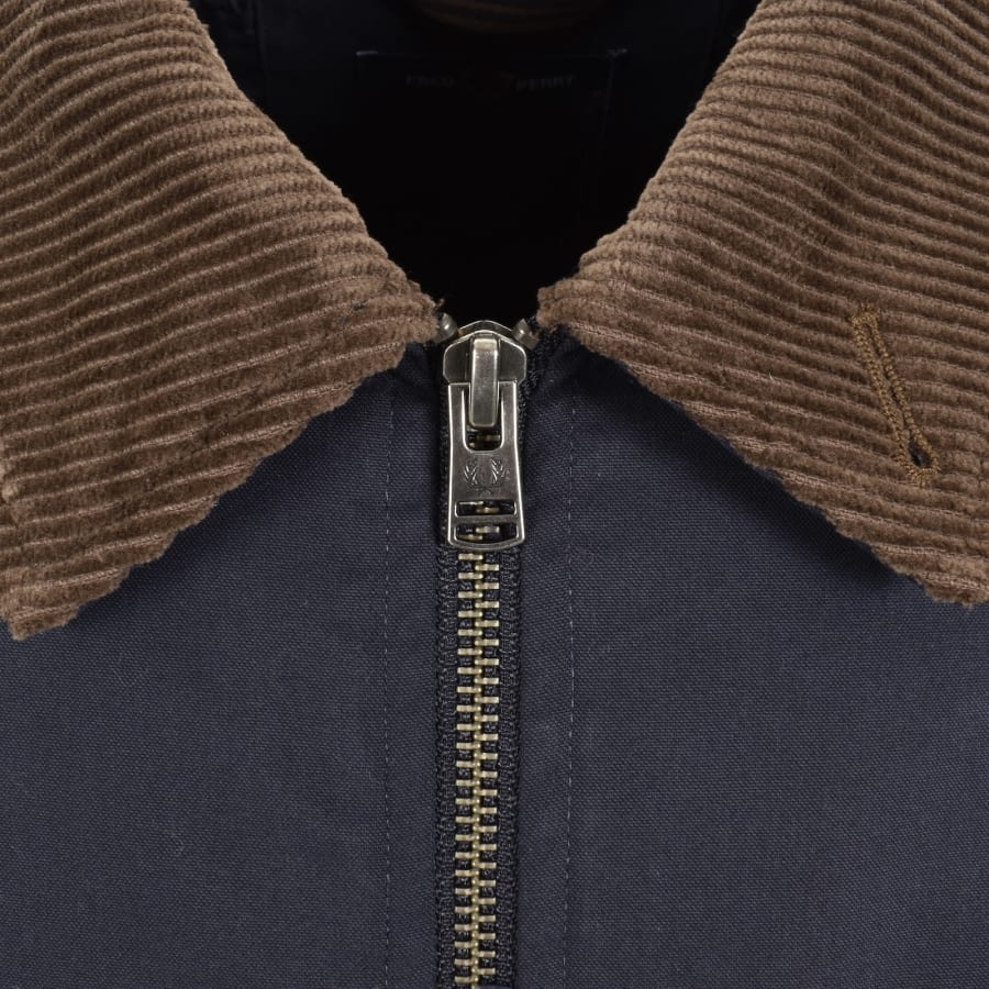 Image number 5 for Fred Perry Caban Jacket Navy