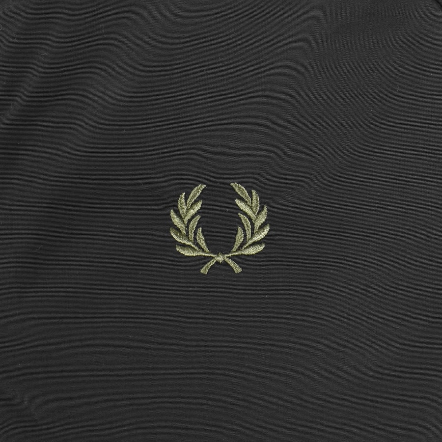 Image number 3 for Fred Perry Zip Through Padded Jacket Black