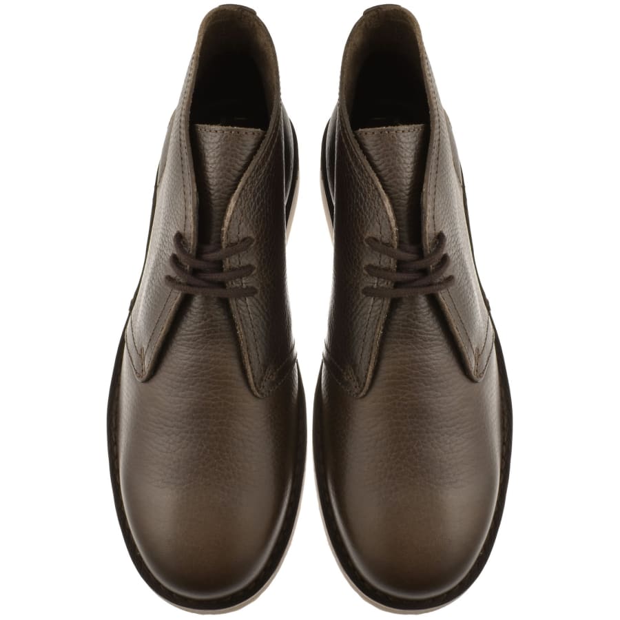 Image number 3 for Fred Perry Hawley Leather Shoes Brown