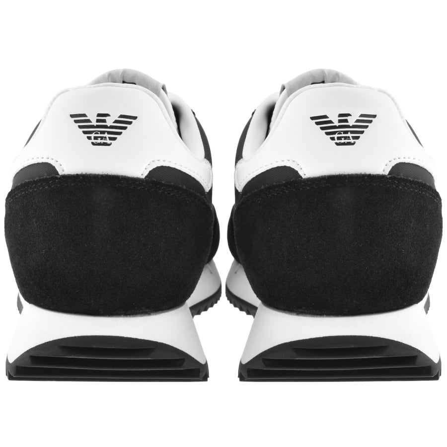 Image number 2 for EA7 Emporio Armani Logo Trainers Black