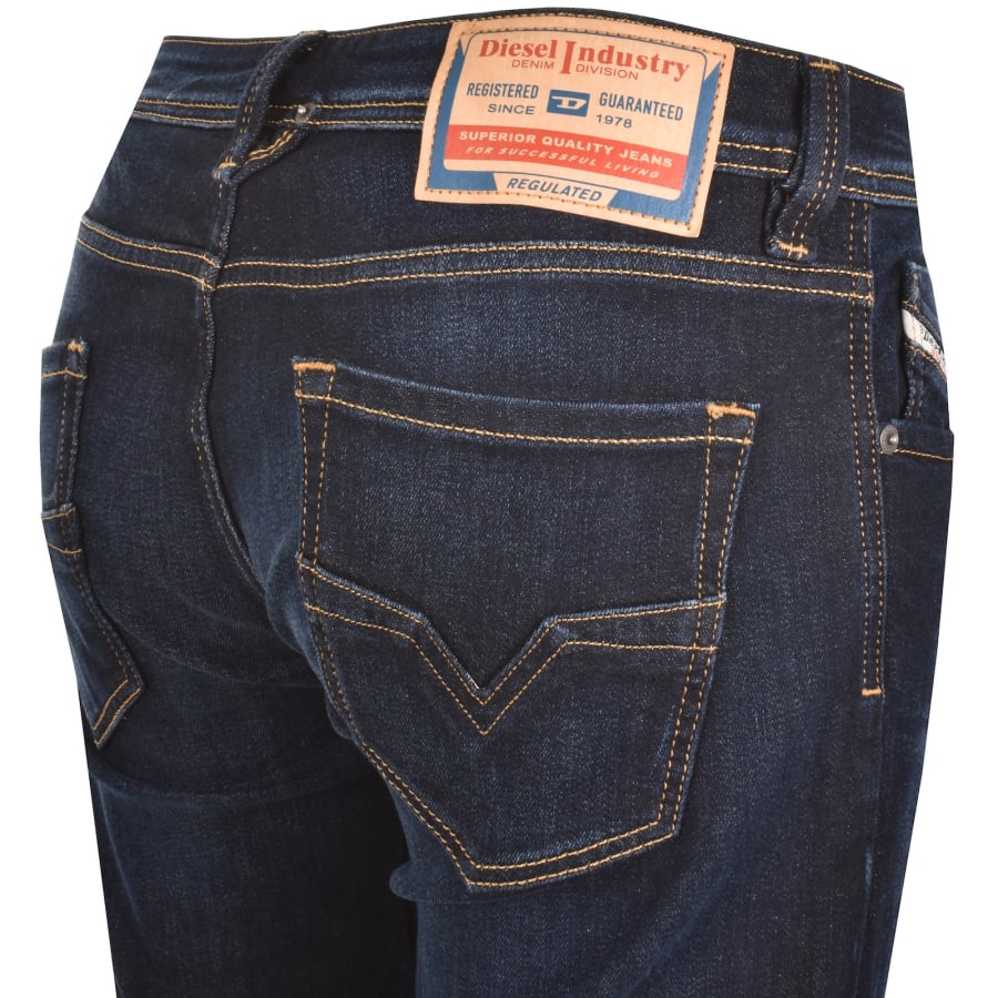 Image number 4 for Diesel Larkee Jeans Dark Blue