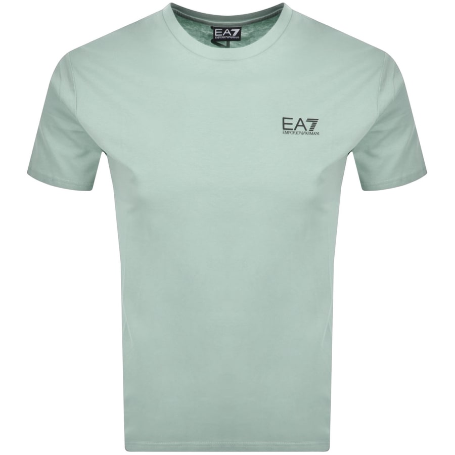 Image number 2 for EA7 Emporio Armani Training T Shirt Blue Surf