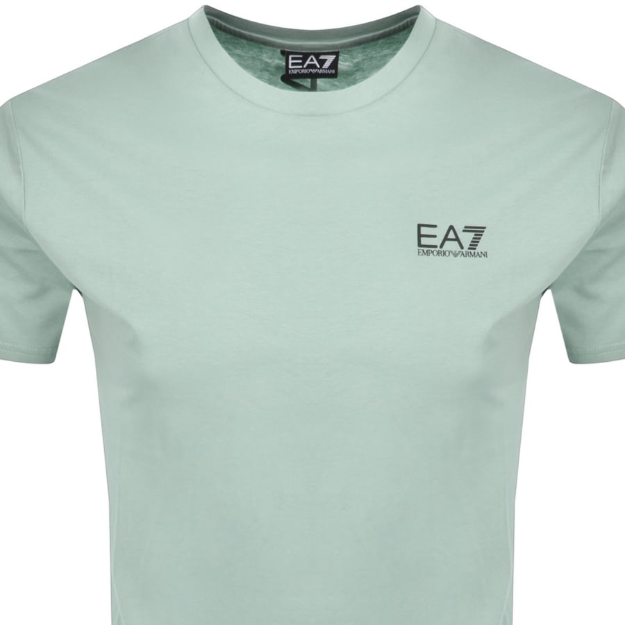 Image number 3 for EA7 Emporio Armani Training T Shirt Blue Surf