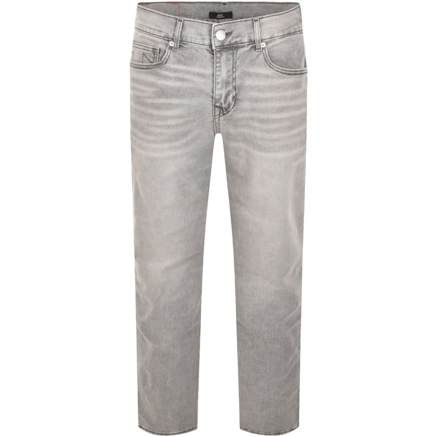 Image number 2 for True Religion Geno SN Slim Jeans Grey